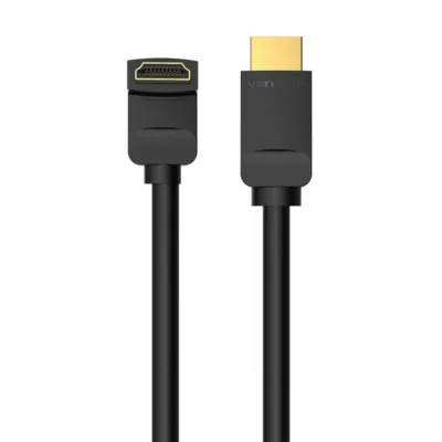 HDMI kaabel 270° – Vention AAQBH 2m, 4K 60Hz, Must