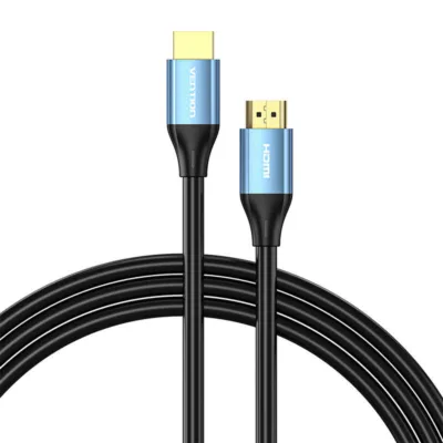 HDMI kaabel 4K – HDMI 2.0 kaabel Vention ALHSF, 1m, 4K@60Hz, Sinine