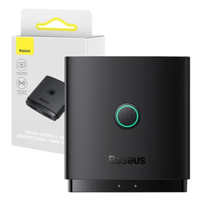 HDMI lüliti Baseus AirJoy 2-in-1 (4K, 60Hz, Must)