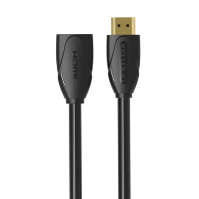HDMI pikenduskaabel Vention VAA-B06-B100 1m (4K@30Hz, Must)
