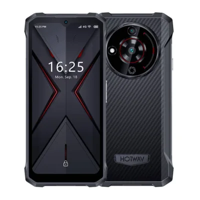 HOTWAV T7 nutitelefon – 6,52'' HD+ 8GB/128GB (6280mAh, IP68/IP69K) Hall