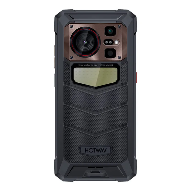 HOTWAV W11 Nutitelefon – 6,6'', 12GB RAM / 256GB ROM, IP68, 20800mAh, LED-taskulamp, Pruun
