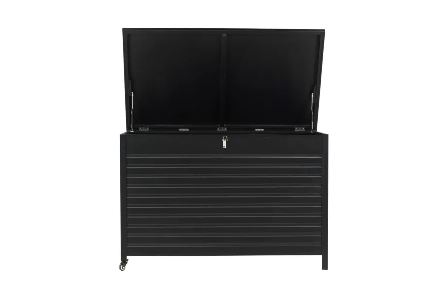 Hoiukast aiapatjadele Tiana, must, 150x90x101, 2012-408 – 11