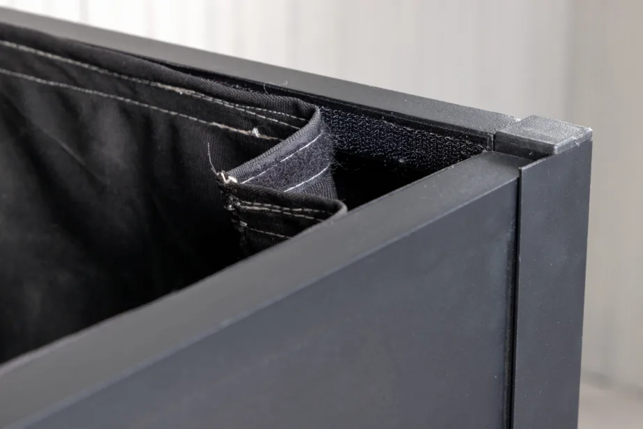 Hoiukast aiapatjadele Tiana, must, 150x90x101, 2012-408 – 6