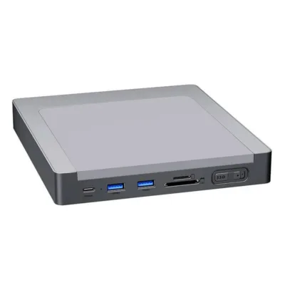 INVZI MagHub 8in1 USB-C Dokkimisjaam iMacile SSD Pesaga (Hall)