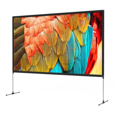 Kaasaskantav projektsiooniekraan BlitzWolf BW-VS6 100" 4K (160° vaatenurk, alumiiniumstend)