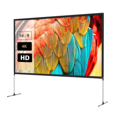 Kaasaskantav projektsiooniekraan BlitzWolf BW-VS6 120" (160° vaatenurk, 4K)