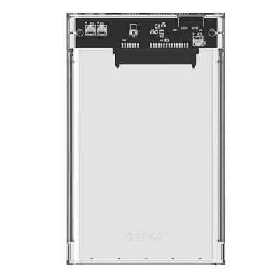 Läbipaistev HDD korpus: Orico 2139U3 – 2.5" HDD/SSD Korpus (5Gbps, USB-A kuni Micro-B)