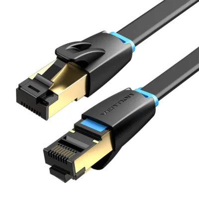 Lame Ethernet Kaabel Vention IKCBF Cat.8 (40 Gbps, 1 m, Must)