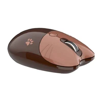 MOFII M3DM Juhtmevaba Kassikuju Hiir (Pruun, 800-1600 DPI, Bluetooth 4.0)