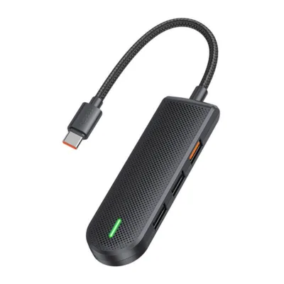 Mcdodo HU-1430 USB-C 5-ühes hub (USB2.0×3, USB3.0, SD/TF)