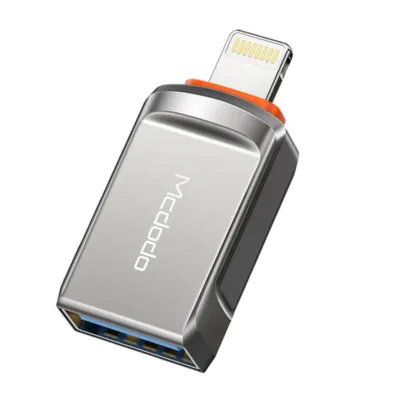 Mcdodo USB 3.0 Lightning Adapter OT-8600 (Must, OTG, 5 Gbps)