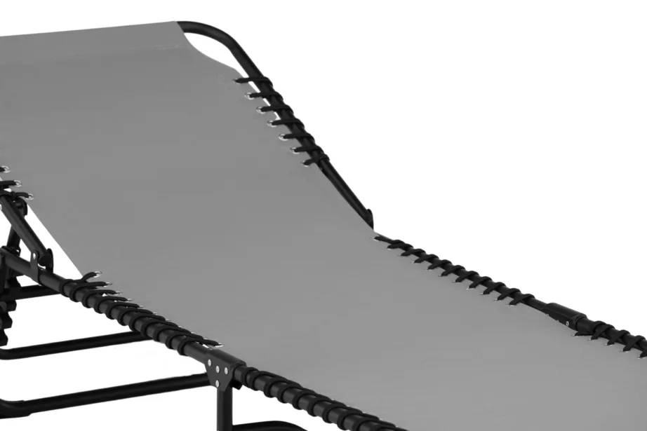 Metallist lamamistool Majken, must/hall, 60×190, 6175-002 – 13