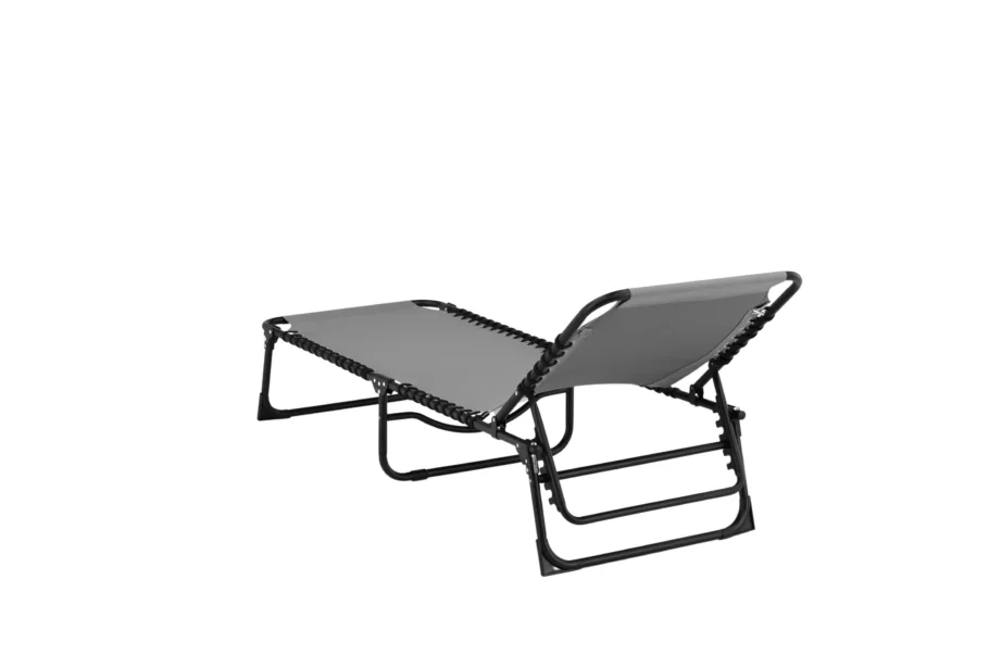 Metallist lamamistool Majken, must/hall, 60×190, 6175-002 – 25