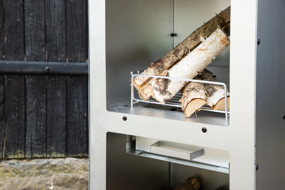 Metallist lõkke- ja tulease Makarima, hõbedane, 6048-002 – 2