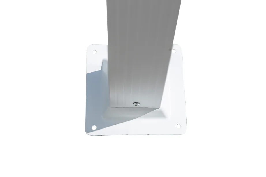 Metallist pergola Lazio, valge, 400x400x250, 6060-006 – 6