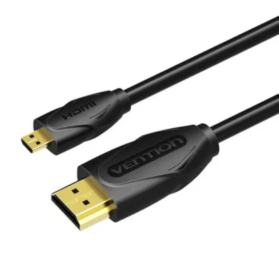Micro HDMI kaabel: Vention VAA-D03-B300, 3m, 4K 30Hz, Must