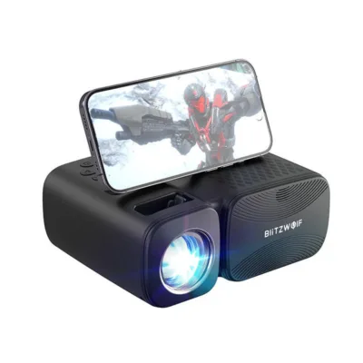Mini LED projektor BlitzWolf BW-V3 (Wi-Fi, Bluetooth, 250 ANSI lm, must)