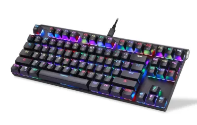 Motospeed CK101 klaviatuur RGB (Outemu Red, 87 klahvi)