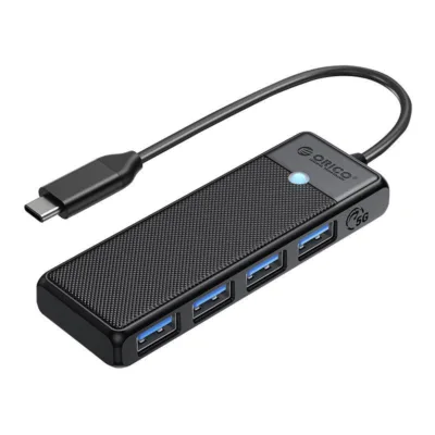 Orico USB jaotur – 4in1 USB-A Hub (USB 3.0, must)