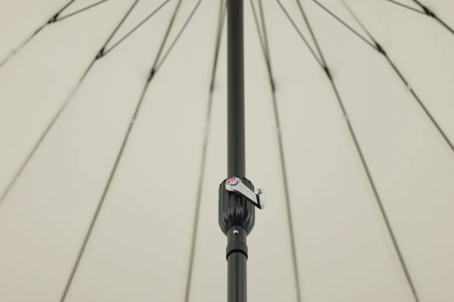 Päikesevari Palmetto, must/valge, 270 cm, 2094-480 – 2