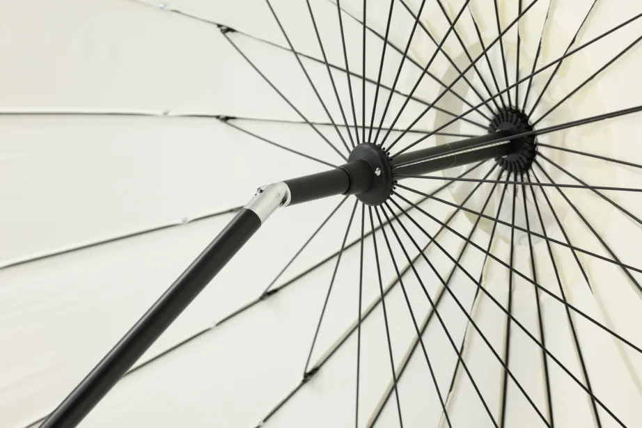 Päikesevari Palmetto, must/valge, 270 cm, 2094-480 – 3