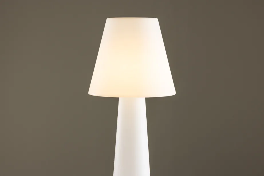 Plastikust aia põrandalamp Stratford, valge, Ø34×150, 7546-110 – 2