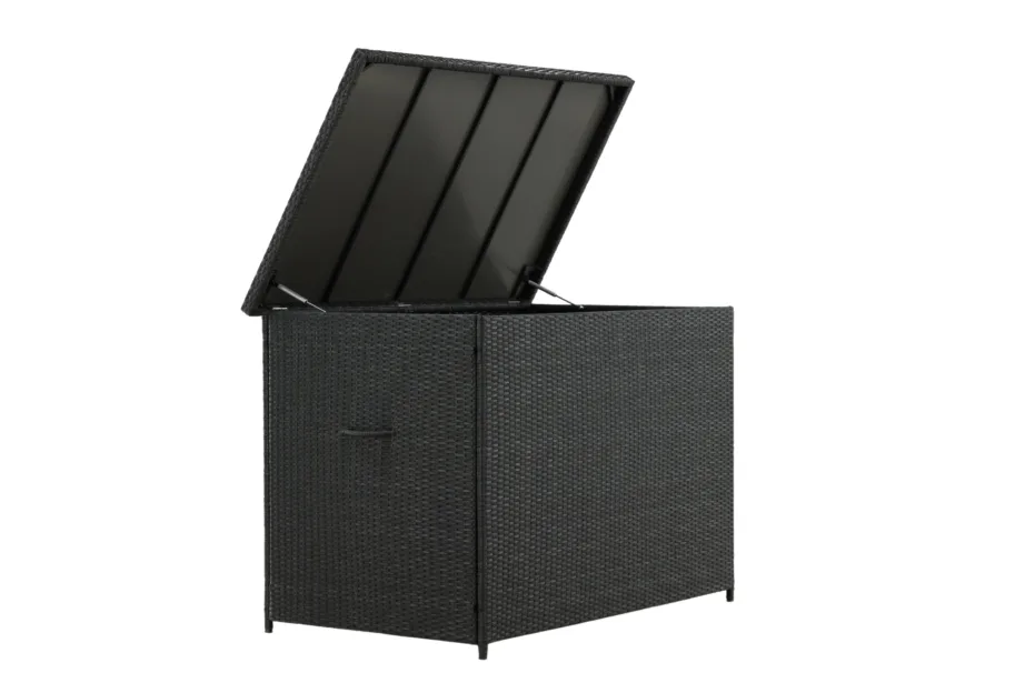 Plastikust hoiukast aiapatjadele Amazon, must, 8171-001 – 9