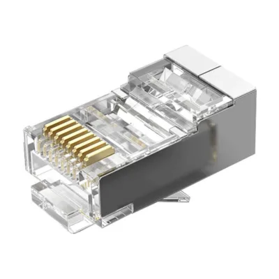RJ45 silmus – Läbipaistev Cat.5E FTP pistik Vention IDAR0-10 (10 tk)
