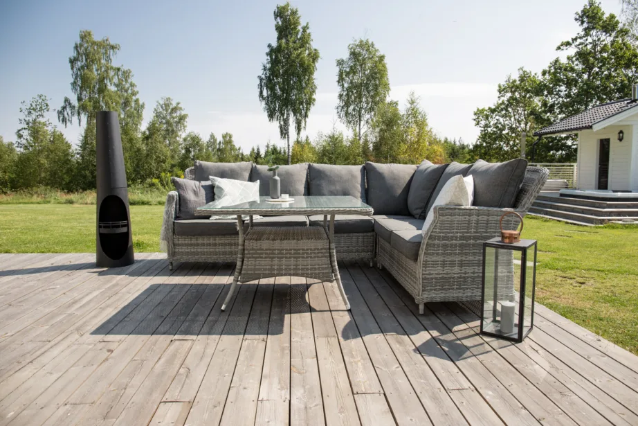 Teraskorstnaga välikamin Bastian, must, 9343-112 – 2