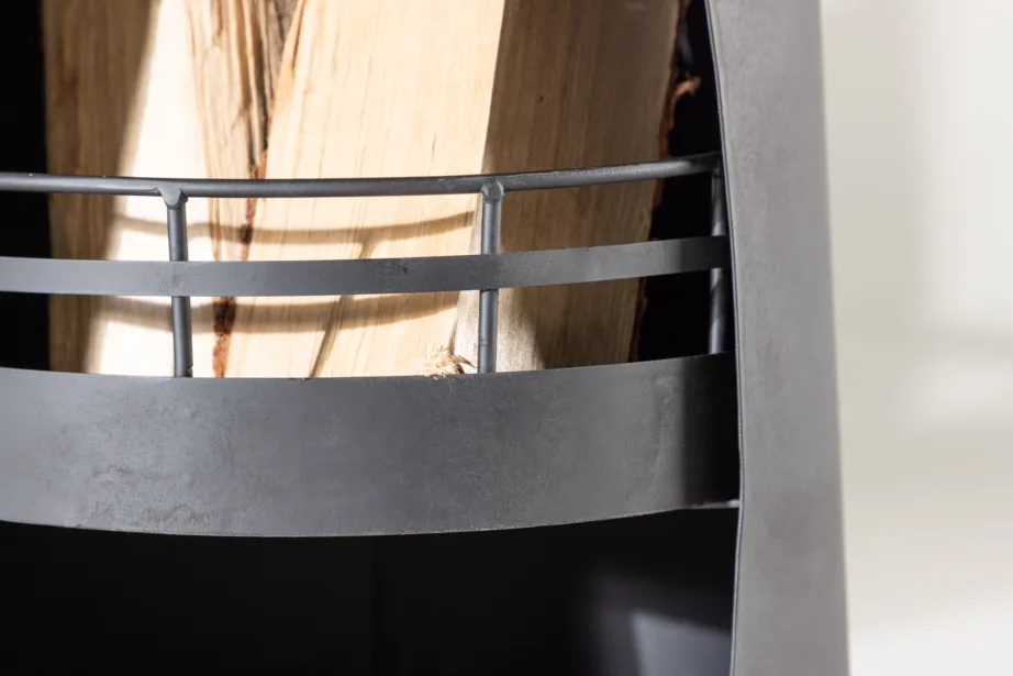 Teraskorstnaga välikamin Bastian, must, 9343-112 – 6