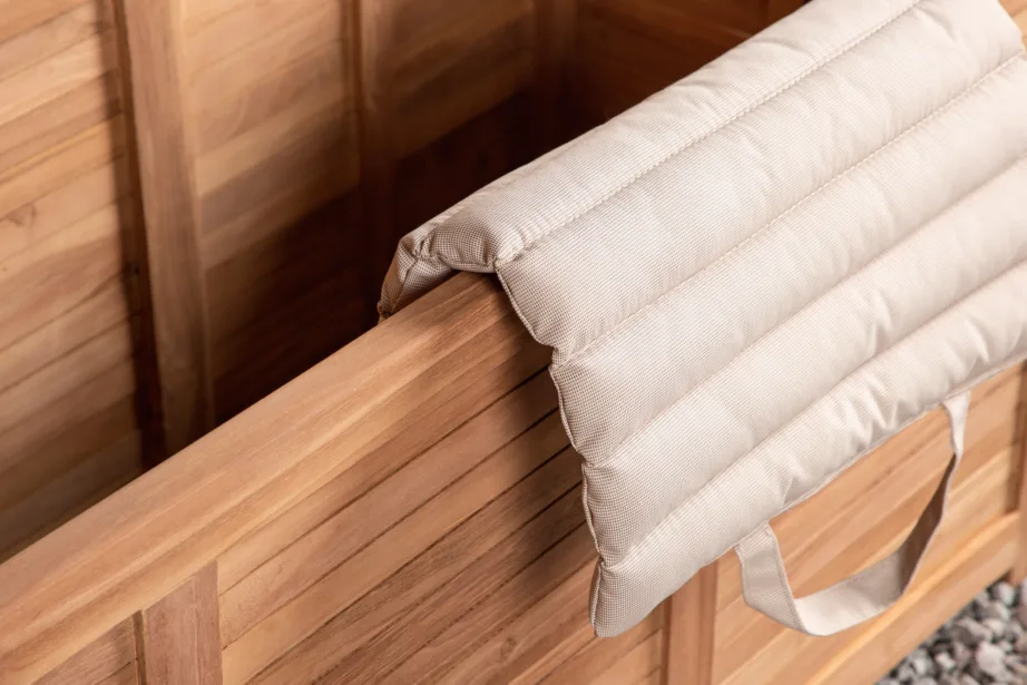 Tiigipuust hoiukast aiapatjadele Trento, naturaalne, 50x130x60, 6062-444 – 4