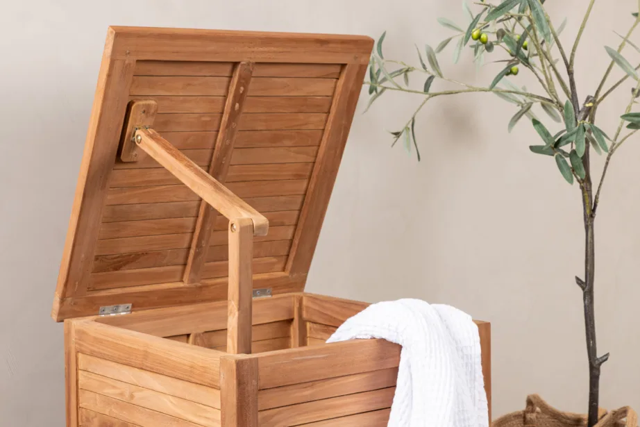 Tiigipuust hoiukast aiapatjadele Trento, naturaalne, 53x53x60, 6064-444 – 3