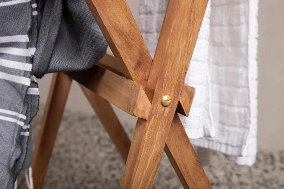 Tiigipuust rätikuhoidja terrassile, naturaalne, 90×45, 2124-444 – 2