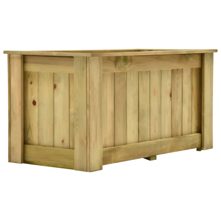 Tõstetud peenar 100 x 50 x 50 cm immutatud männipuidust