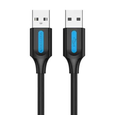 USB 2.0 kaabel – Vention COJBH 2A, 2m Must (PVC, 480 Mbps)