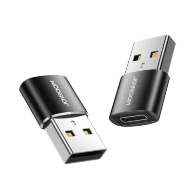 USB-C adapter Joyroom – S-H152 USB-A/USB-C adapterid (2 tk, USB 3.0, laadimine ja andmeedastus)