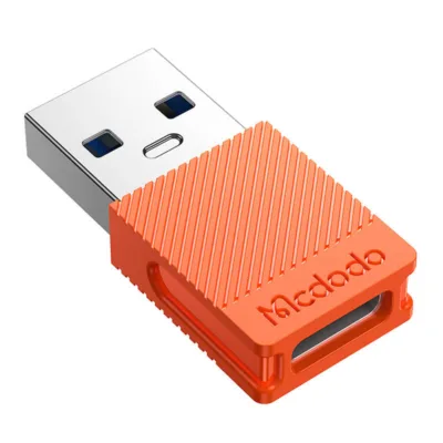 USB-C adapter oranž: Mcdodo OT-6550 USB 3.0 Adapter (5Gbps)