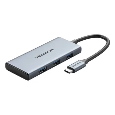 USB-C jaotur Vention - TOOHB (HDMI, 3x USB 3.0, SD/TF, 0.15m, Hall)