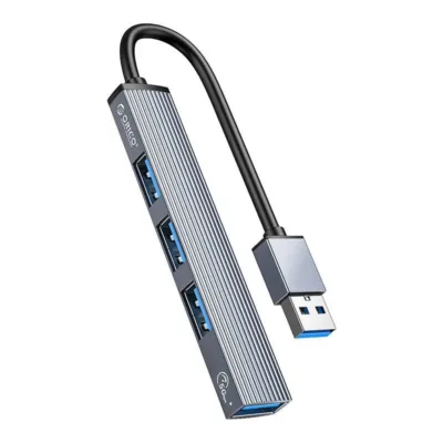 USB-jaotur 3.0 - Orico AH-A13 (1x USB 3.0, 3x USB 2.0, alumiinium, hall)