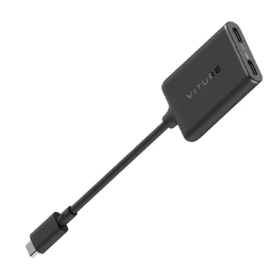 Viture Pro USB-C XR adapter iPhoneile (45W, 3DoF, 3D tugi)