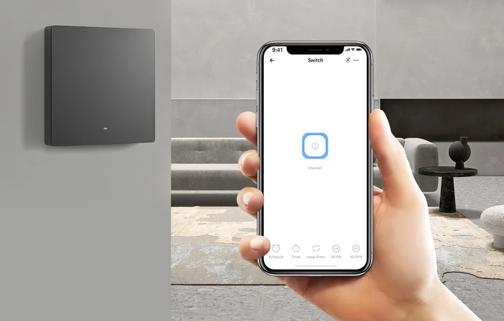 Nutikas valguslüliti juhtimine eWeLink rakendusega nutitelefonis