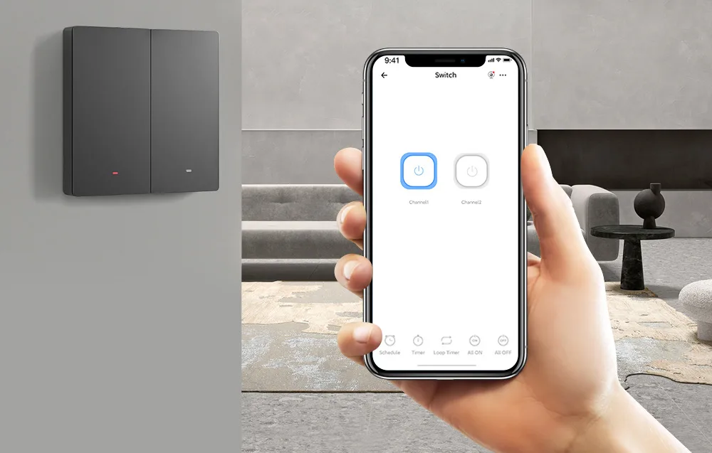 Nutikas valguslüliti mobiilirakenduse kaudu juhitav, intuitiivne liides