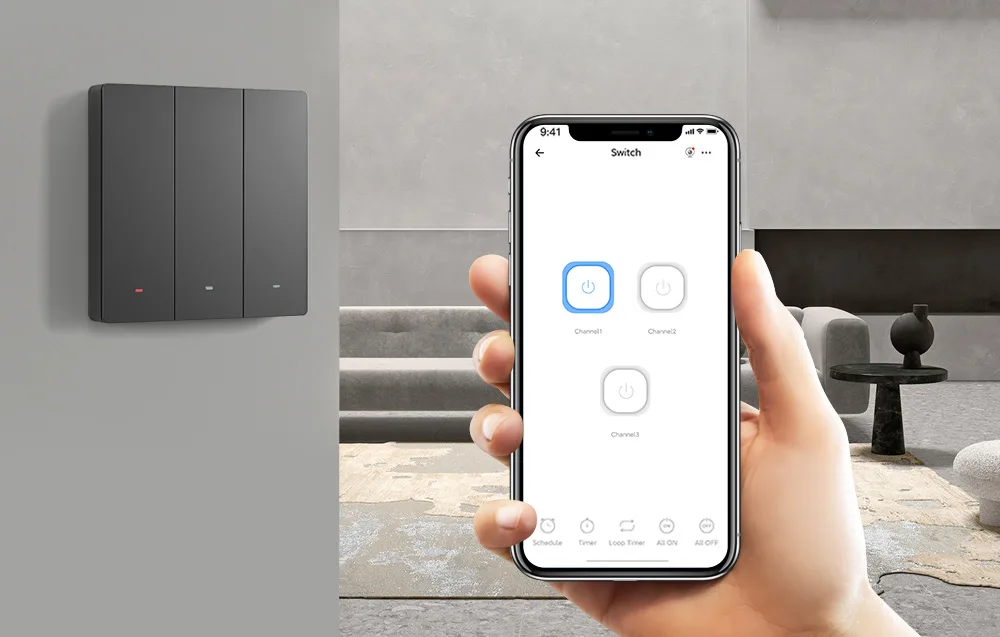 eWeLink rakendus nutika seinalüliti juhtimiseks
