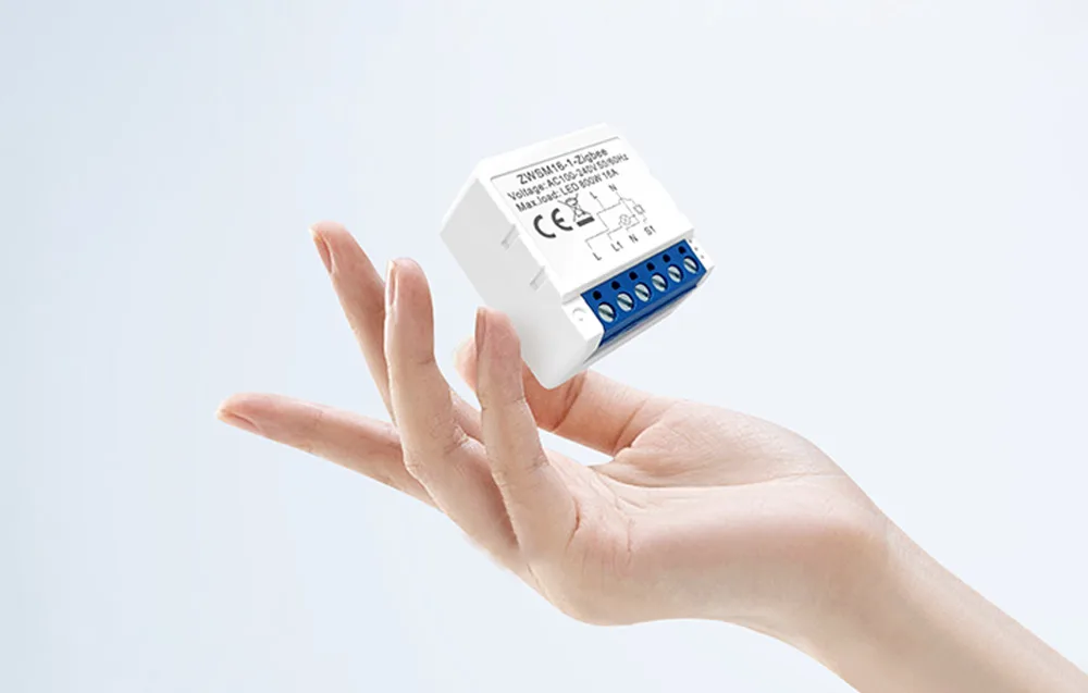 zigbee nutikas lüliti Avatto ZWSM16-W1 eestvaade
