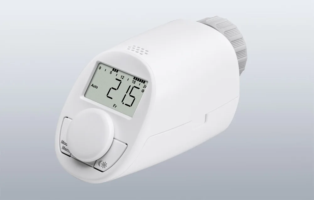 EQIVA EQ-3 elektrooniline radiaatoritermostaat LCD-ekraaniga