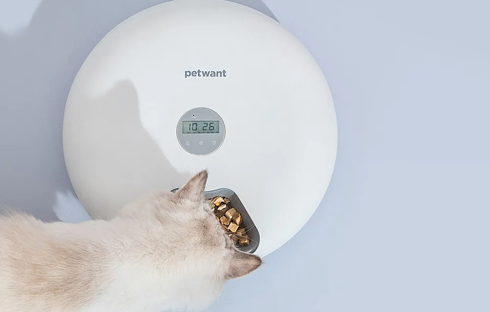 Petwant F6 automaatse söötja digitaalse ekraaniga juhtpaneel