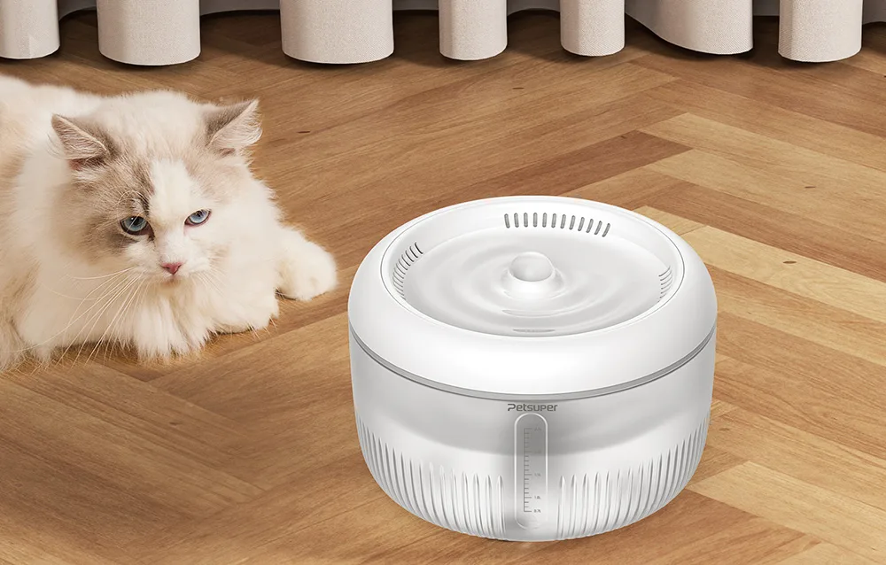 lemmiklooma veedosaator Petsuper PW02 valge