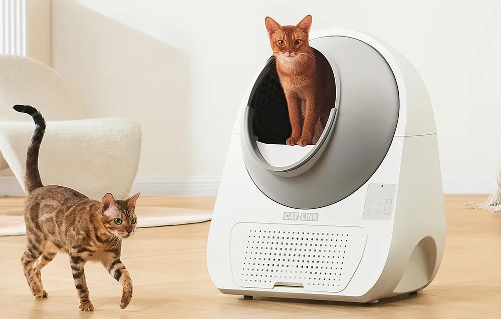 nutikas kassiliivakast Catlink Scooper Pro Ultra eestvaates
