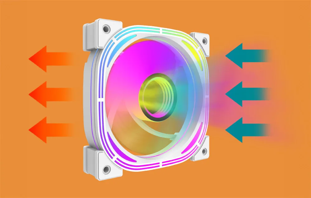Arvuti jahutamine ARGB ventilaatoritega Darkflash INF24